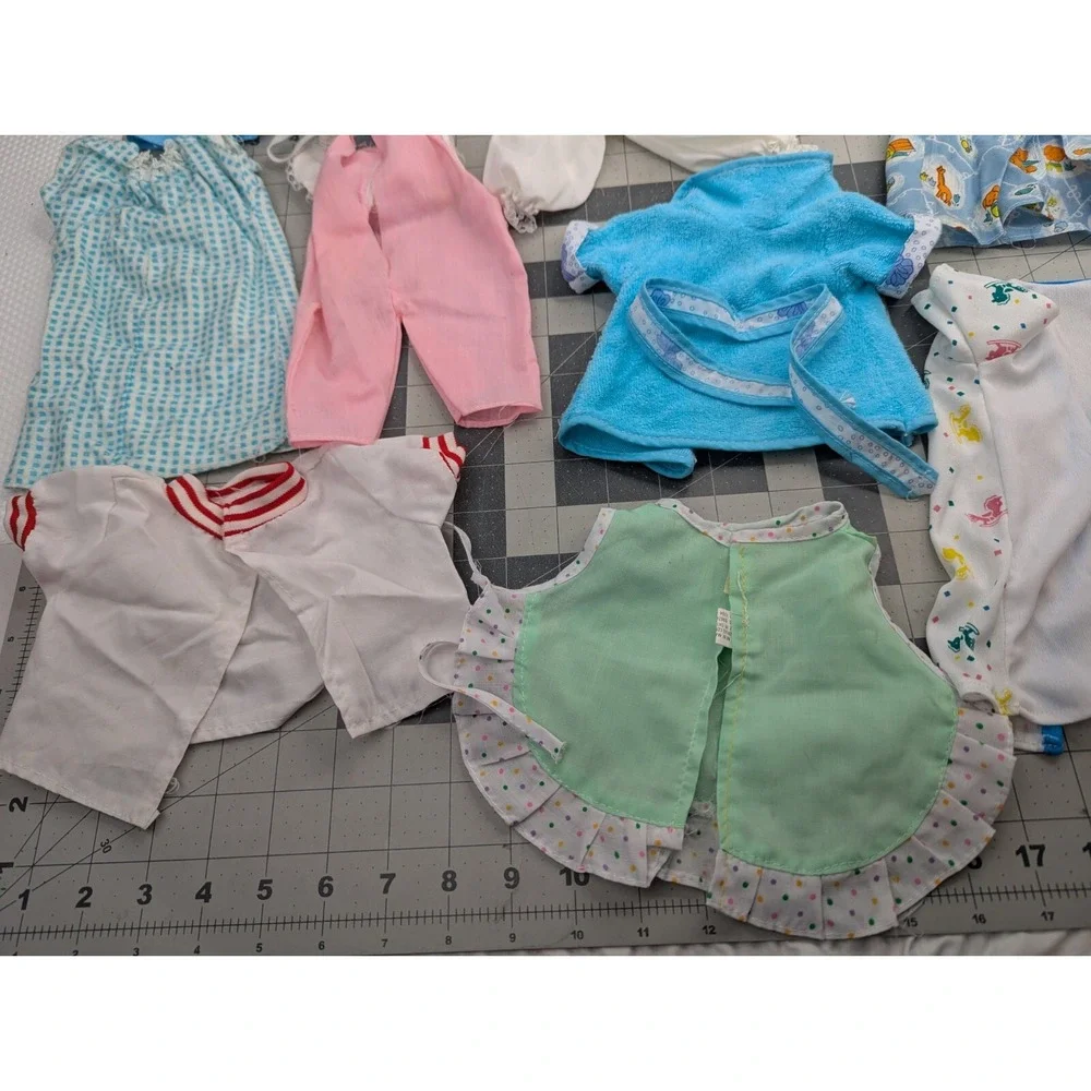 Small Doll Clothes Outfit‎ Lot Gown Dress Shirt Vest